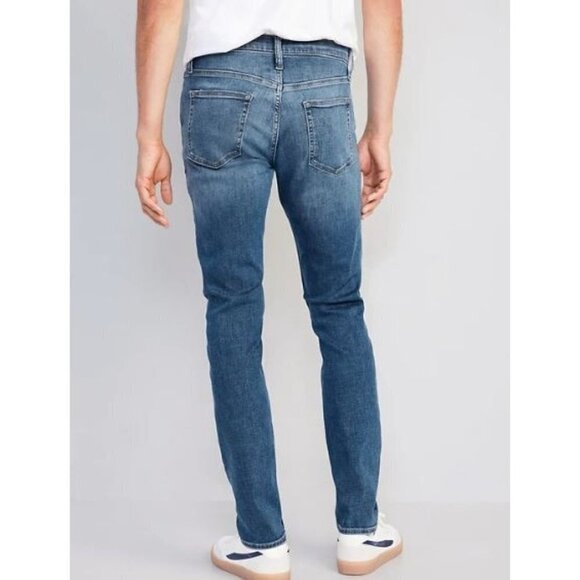 Old Navy Slim 360° Tech Stretch Performance Jeans Mens Size 46x32 NWT Denim - Picture 3 of 16